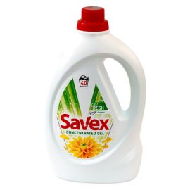 სარეცხი გელი თხევადი Savex Fresh 2.2 ლ