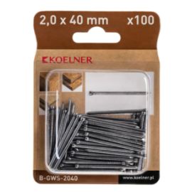 Joiner's nails Koelner 2,0X40 mm 100 pcs B-GWS-2040