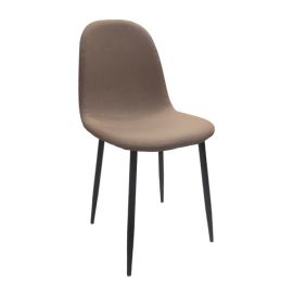 Fabric kitchen chair brown BM-DC001-L