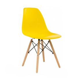 Kitchen chair yellow