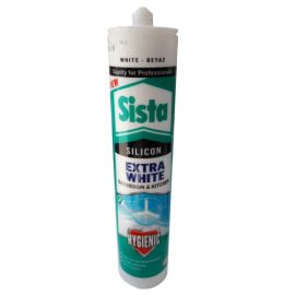 სილიკონი Sista Extra White 1871811 310 მლ თეთრი