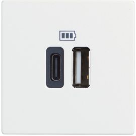 Socket Bticino bt-RW4287C2 USB A C white
