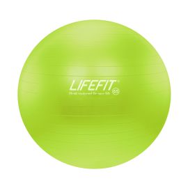 Мяч для гимнастики зеленый LIFEFIT 65 см