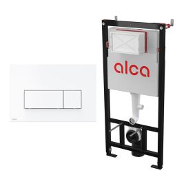 Installation system for suspended toilet Alcadrain AM101/1120 + button M570