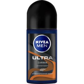 Шариковый дезодорант для мужчин Nivea Ultra Carbon 50 мл