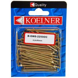 Joiner's nails Koelner 2,2X50 mm zinc 60 pcs B-GWS-2250OC