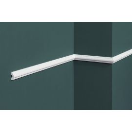 Molding wall-ceiling Solid UHD 25/25 white 12x25x2000 mm
