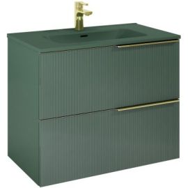 Bathroom furniture 'Elita 'SOHO 80'' Green Matt (green, matte, hanging)