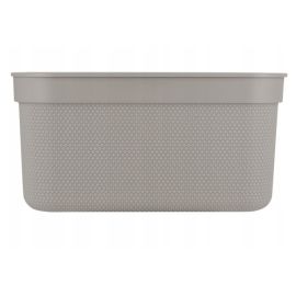 Storage basket with lid Rotho DECO 5L cappuccino
