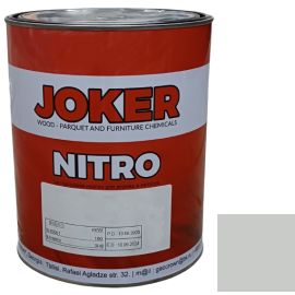 Краска нитроцеллюлозная Joker серая глянцевая 0.75 кг