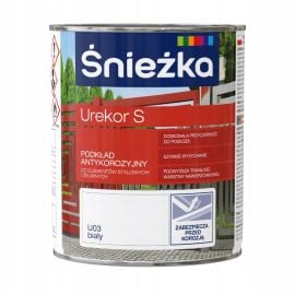 Primer for anti-corrosive for metal Sniezka Urekor S white 0.8 l