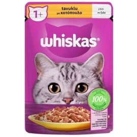 Food jelly for cat Whiskas chicken 85gr