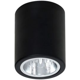 Светильник точечный Luminex Downlight round 7237 D11 E27 60W черный