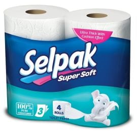 Toilet paper Selpak 4 pc