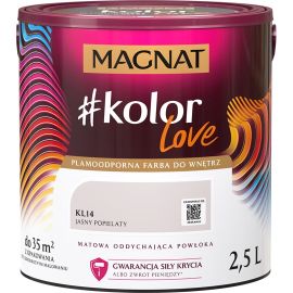 Interior paint Magnat Kolor Love 2.5 l KL13 light ash