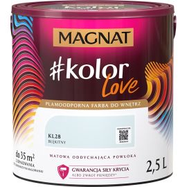 Interior paint Magnat Kolor Love 2.5 l KL28 light blue