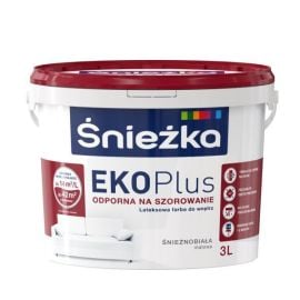Interior paint Sniezka Eko Plus 3 l white