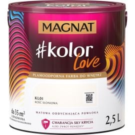 Краска интерьерная Magnat Kolor Love 2.5 л KL01 слоновая кость