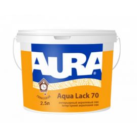 Water based varnish Eskaro Aura Aqua Lack 70 2.5 l