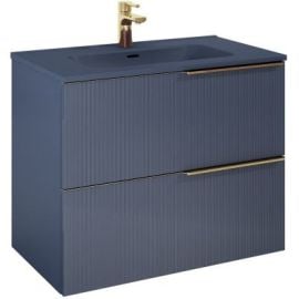 Bathroom furniture Elita ''SOHO 80'' BLUE MATT (blue, matte, hanging)