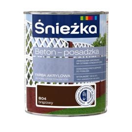 Краска по бетону Sniezka B04 0,8л коричневый