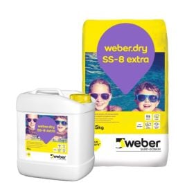 Waterproofing external Weber Dry SS-8 Extra 10+25 kg