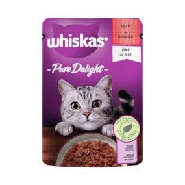 Food jelly for cat Whiskas beef 85gr