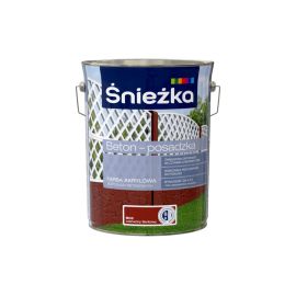 Concrete paint Sniezka B03 5 l red oxide