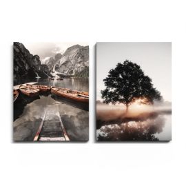 Painting on the canvas Styler ST757 VIEW 32x42 cm 2pcs
