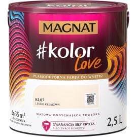 Interior paint Magnat Kolor Love 2.5 l KL07 slightly creamy
