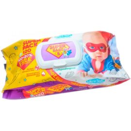 Wet wipes for children Naturelle Super Baby SuperPack with chamomile and aloe extract 120 pieces