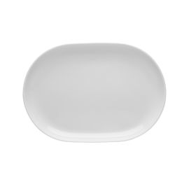 Тарелка овальная COLOUR-WHITE-13 21,6см