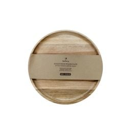 Wooden plate Berllong BAW-0120-24 24x2cm