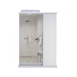 Cabinet with mirror ST-50 white 53x76x15 см