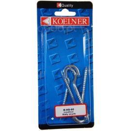 Ceiling anchor with hook Koelner M6X65 mm 4 pcs B-HS-60