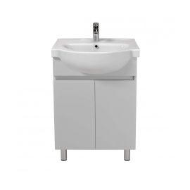 Bathroom furniture with washbasin TEMP 65 white Freja 65 cm
