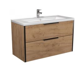 Bathroom furniture with washbasin LINE Craft 100-А wood Cosmo 100 cm