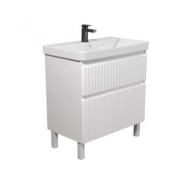 Bathroom furniture with washbasin FLUFFY 80-U White Vivace 80 cm