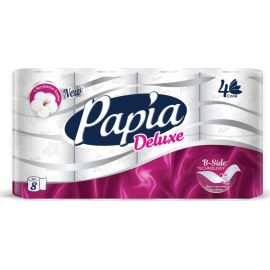 ტუალეტის  ქაღალდი Papia 8 ცალი