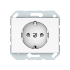 Power socket without frame grounded with curtains Vilma RP16-002-22 ww 1 sectional white