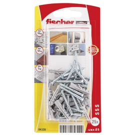 დუბელი განბჯენი სჭვალით Fischer S5S 25 ც 84320