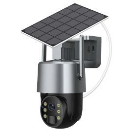 Video camera solar panel Smart Home Solar IP66 3MP Wi-Fi