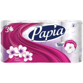 Туалетная бумага Papia 8 штук