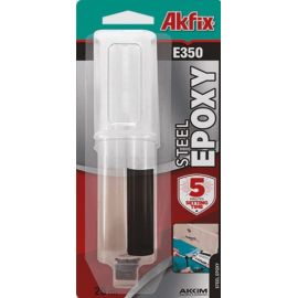 Adhesive epoxy Akfix Steel E350 25 ml.