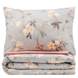 Bed linen set Ardesto Gloria ART2022FP 100%cotton 200x220cm pink