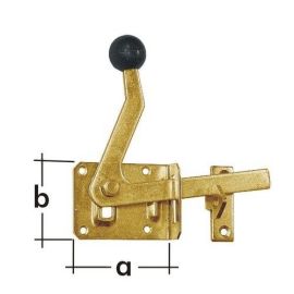 Задвижка огородная Domax 100x80 mm. WOG 80