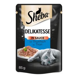 Food jelly for cat Sheba in tuna sauce 85g