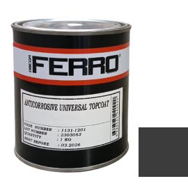 Anticorrosive paint for metal Ferro 3:1 matte black 1 kg