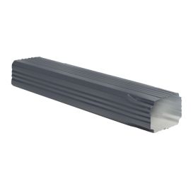 Square drainpipe 0.50x350x3000 mm gray