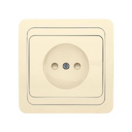 Power socket EKF 10А cream